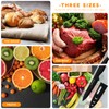 Magiware 6-Piece Paring Knife Set with Sheaths-Ceramic Blade Sharp Rust