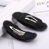 Hair Crown Volumizing Clip Pin Pad (2pcs) RD-11680 Brown 10ea