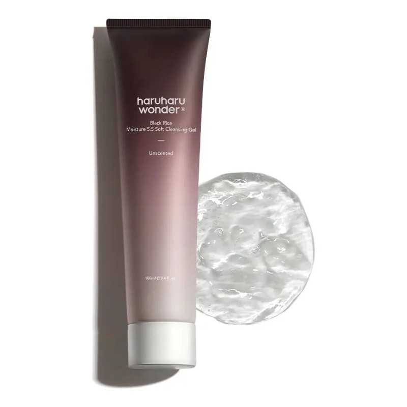 Haruharu Wonder Black Rice Triple AHA Gentle Cleansing Gel 100ml.
