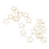 100 Pcs Paper Clips Portable Small Anti Slip Cute Star