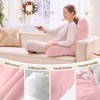 Sasttie Reading Pillow for Bed - 23 Inch, Back Pillow