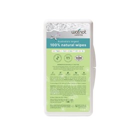wotnot Biodegradable Travel Wipes (with Travel Case) X 20