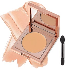 Colored Clay CC Undereye Corrector, Under Eye Concealer Under Eye Brightener, CC Undereye Corrector with Brush, Under Eye Color Corrector for Dark Circles, Blemishes Spots, Redness Skin (02#Natual)