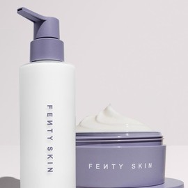 Fenty Skin Butta Drop Body Cream + Body Milk Body Care Hydrating Lotion Duo:_Body Milk + Body Cream in Fenty Fresh Shimmering