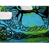 Sweet Us Celtic Print Tablecloth for Square Tables 72x72 Blue