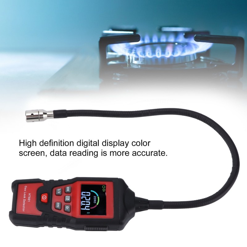 HT601 High Accuracy Gas Leakage Detector Portable Combustible Gas Detector