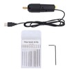 USB Mini Electric Drill High Speed Steel ABS Iron Micro
