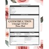 Construction Change Order Forms Book: Professional Templates For Tracking Construction