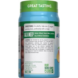 Nature's Truth Nature's Truth Ashwagandha Gummies | 60 Tropical Flavor Gummies | Vegan, Non-GMO, & Gluten Free Supplement | Pack of 2