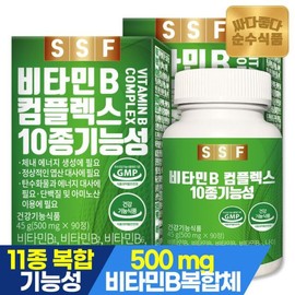 Sunsu Sikpum 순수식품 비타민B 콤플렉스 10종기능성 6개월분(180정) Sunsu Food Vitamin B Complex 10 Types Functional 6-Month Supply (180 Tablets)