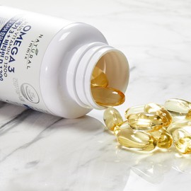 [Natural Emix] Omega 3 + Vitamin D 1200 [1202mg x 120 capsules x 4 months supply] / [내추럴이믹스] 오메가3 + 비타민D 1200 [1202mg x 120캡슐 x 4개월분]