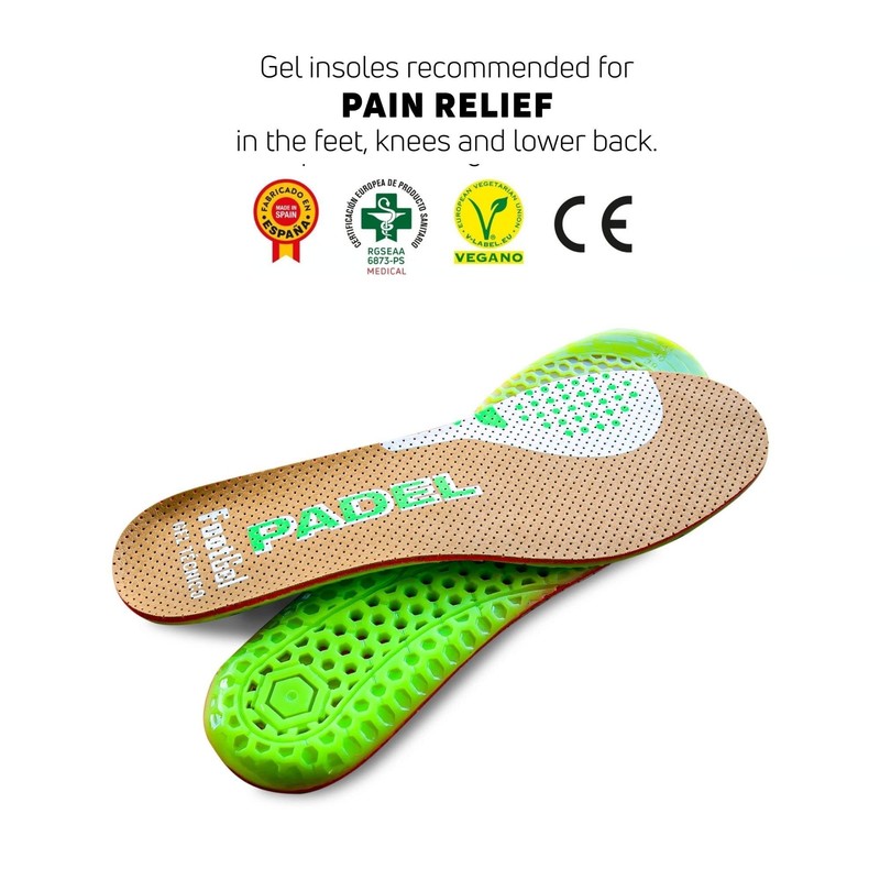 Sports Gel Insole for Padel (43 47)