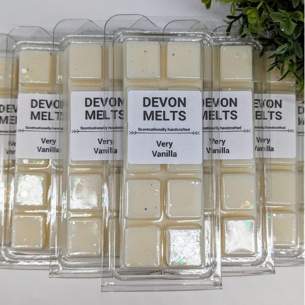 Devon Melts - Very Vanilla - Highly Scented 100% Soy