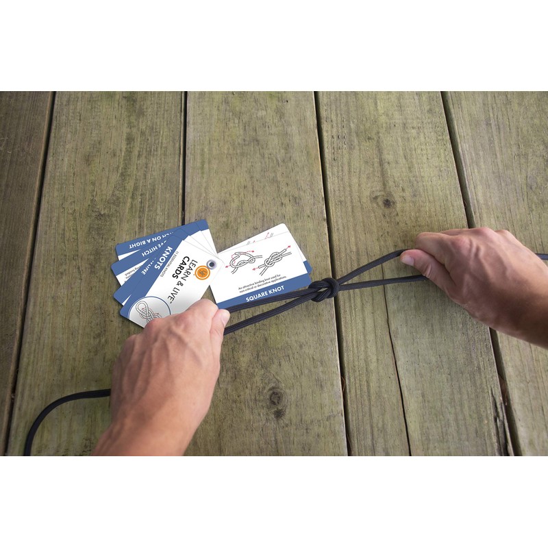UST Learn & Live Educational Card Set, Knot Tying