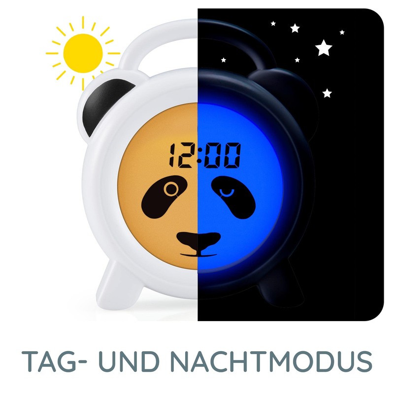 Alecto BC100PANDA - Educational Alarm Clock Children - Sleep Trainer