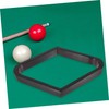 Sosoport Rhomb Billiard Rack Sturdy Wood Pool Ball Holder for