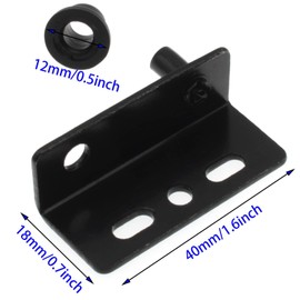 Pivot Hinges with Bushing FDXGYH Pivot Hinges Concealed Hinges,for Wood Door/Furniture Cabinet/Drawer ect
