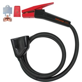 Welding Knight Heavy Duty 1000amp K4000 Carbon Arc Gouging Torch with 7ft cable, Black Handle