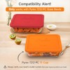Sophico 11 Cup Rectangle Silicone Storage Cover Lids Replacement for
