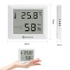 KETOTEK Thermometer, Hygrometer, 3-Piece Indoor Large Screen Temperature and Hygrometer,
