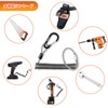Kebtek Electric Pruning Shears Bag with Spiral Cord, Power Tools,