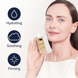 Gallinée - Youthful Face Serum - Probiotic Serum for Anti Aging & Hydration - With Lactic Acid & Marine based Prebiotic - Dermatologically Tested & Made in France - For All Skin Types - 30 ml