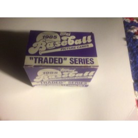1985 Topps Traded unopened factory box set (132 cards) Guillen, Coleman RC - MT