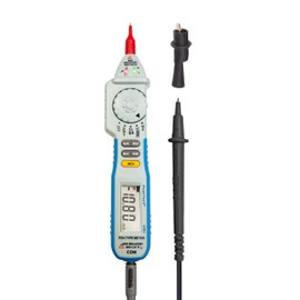Digitales Stift-Multimeter, NCV Digitaler Spannungsprüfer mit LED-Anzeige, Voltmeter, elektronisches Amperemeter, Durchgangsprüfer, AC/DC, 2000 Zähler, Data Hold, Logik-Test - Max. 600 V