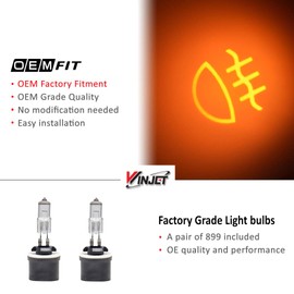 Winjet OEM Series for Chevy [1999-2002 Silverado] [2000-2006 Suburban/Tahoe] Driving Fog Lights (Pair Set)