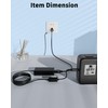 XWNV AC/DC Adapter Charger Compatible with Tanita SC-331 SC-331S Body