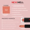 NEW WELL Matte Lipstick - Intense Colours - 24 Hours