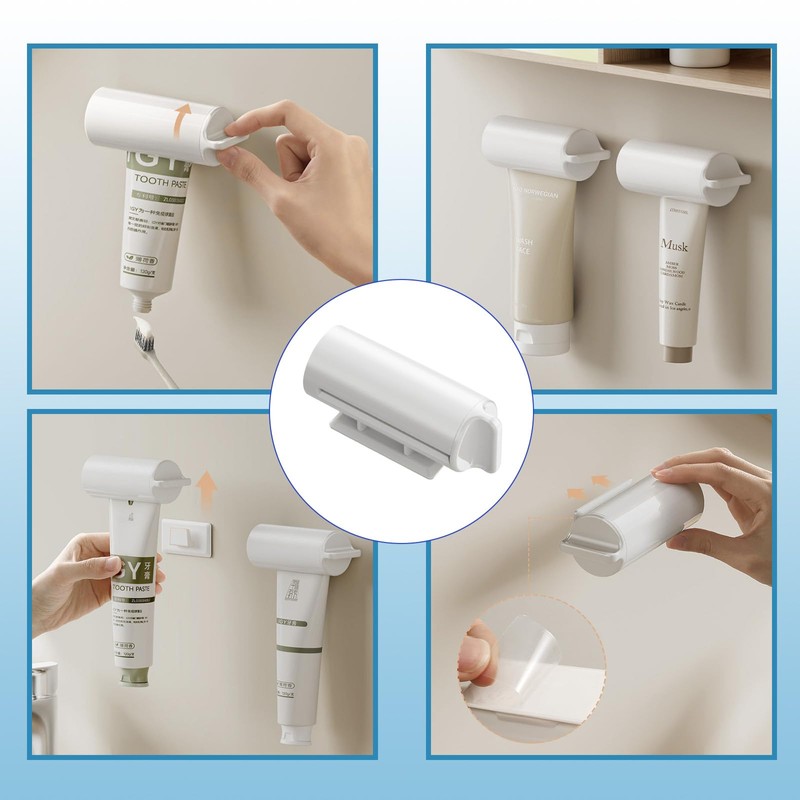 FISH DRAGATE Pack of 2 tube squeezer, toothpaste dispenser, toothpaste