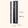 GECOMO [Popular] Double Core Eyeliner, Teardrop Bag Liner, Waterproof Pencil