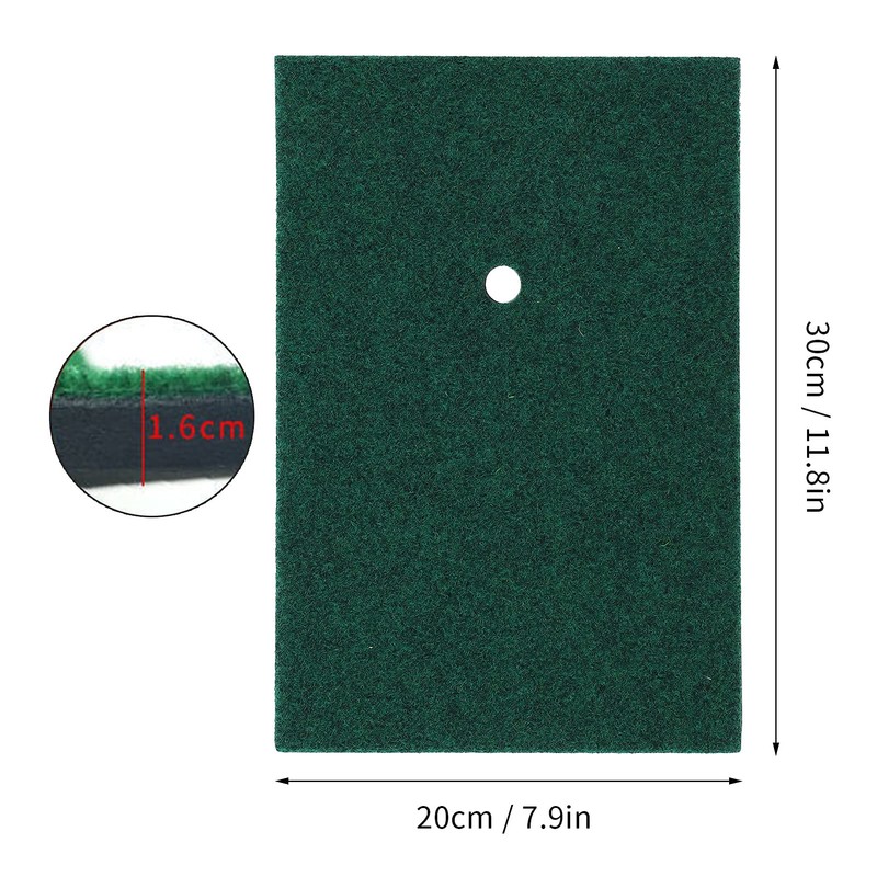 Golf Hitting Mat, 12x8 Golf Mat Artificial Turf Golf Mat