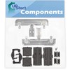 W10712395 Dishwasher Adjuster Replacement Kit Replacement for Whirlpool WDT780SAEM1 Dishwasher