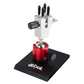 YIDOFENG Tabletop Vise Mini Vice Multifunctional Professional Model Building Tool Workbench Vise with Spherical Rotating Metal Base for Hobbies,Jewelry Model Figures Sculpture