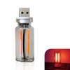 Dogary Retro Car Lamp, USB Plug in Vehicle Atmosphere Light