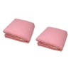 DWD 2 Pack Pink Single Bed Protector with Tucks