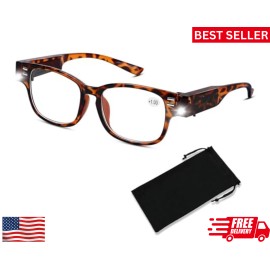 Reading Glasses with Light Bright LED Readers with Lights Magnifier Reading Glas