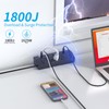 Desk Clamp Power Strip with 40W Fast Charging Station, JXGUCAT