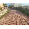 Concrete walkway path maker - 8 Uneven Rectangular Grids (16"x16"x1.55")