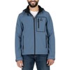 Gerry Men’s Jacket Size M Softshell Hoodie Waterproof Blue