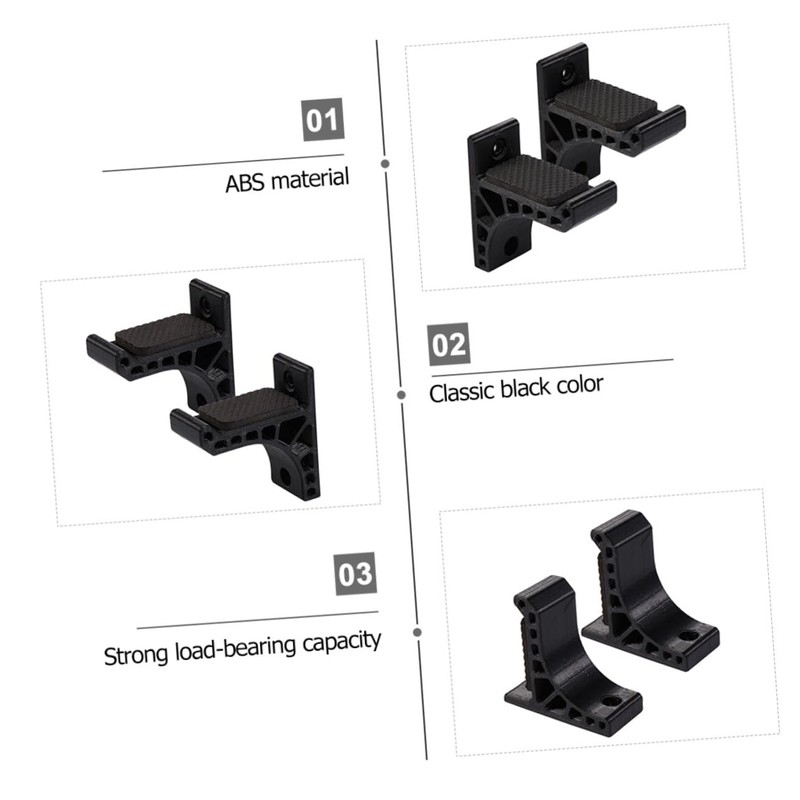 Kisangel Bow Hanger Wall-Mounted Bow Rack Bow Stand Easy to