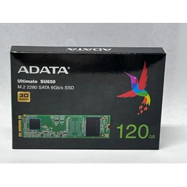 ADATA 120GB SATA SSD, M.2 2280, 3D NAND, Ultimate SU650, ASU650NS38-120