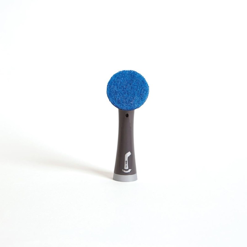 Rubbermaid Reveal Power Scrubber Attachable Scouring & XL Brush Head,