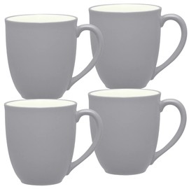 Noritake Colorwave Slate 12 oz. Mugs, Set of 4