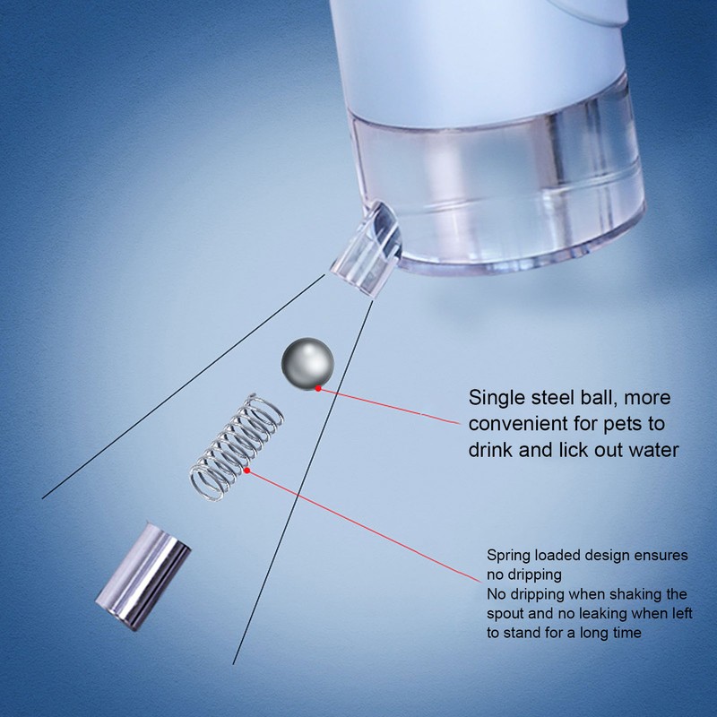 Pet Drinking Fountains Automatic Portable Pet Hanging Kettle for Cats