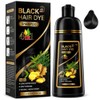 Hair Dye Shampoo 4 en 1 Fórmula Suave Ingredientes Naturales