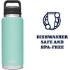 YETI Rambler Bottle with Chug Cap, Seafoam, 36 oz (1065