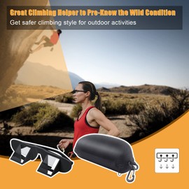 okcsc Belay Glasses Climbing Glasses upside 90 Angle Glasses for Outdoor Rock Climbing Hiking Activities